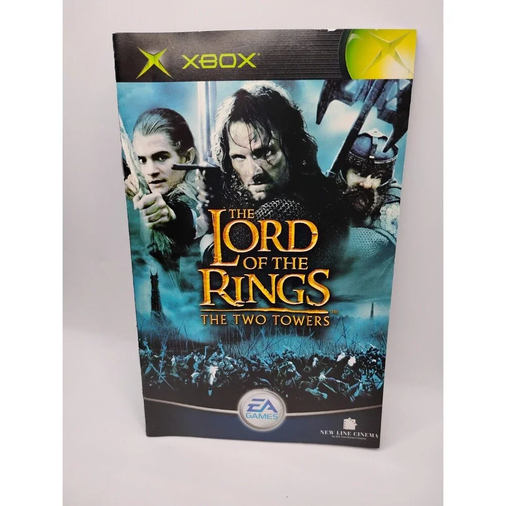 Lord of the Rings: The Two Towers Complete Platinum Original Xbox Game - Tested